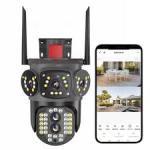 کمره امنیتی وای‌فای ۴K با کیفیت 8MP